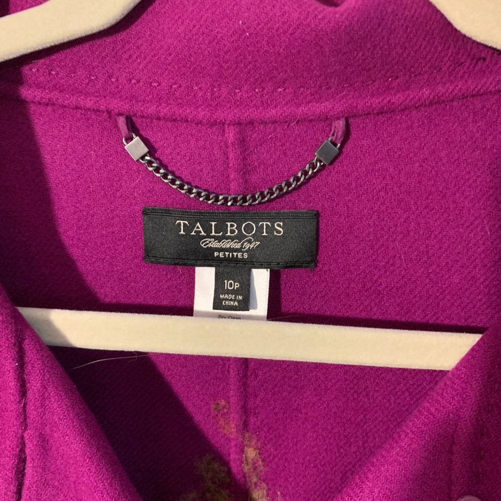 Talbots magenta jacket…..excellent condition! - Picture 3 of 8